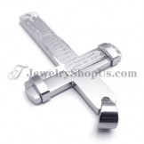 Elegant Titanium Pendant with Rhinestone