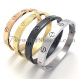 Elegant Titanium Rose Gold Bracelet for Women