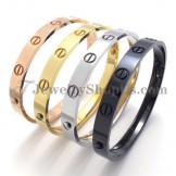 Gorgeous Black Men's Titanium Bracelet