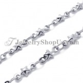Gorgeous Titanium Stars Necklace