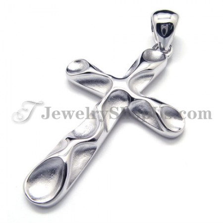 925 Silver Pendant (Electroplating platinum) with Free Chain