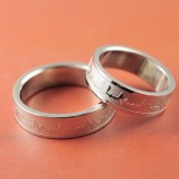 ECG Titanium right ring