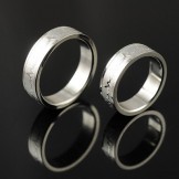 ECG Titanium right ring