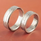 ECG Titanium right ring