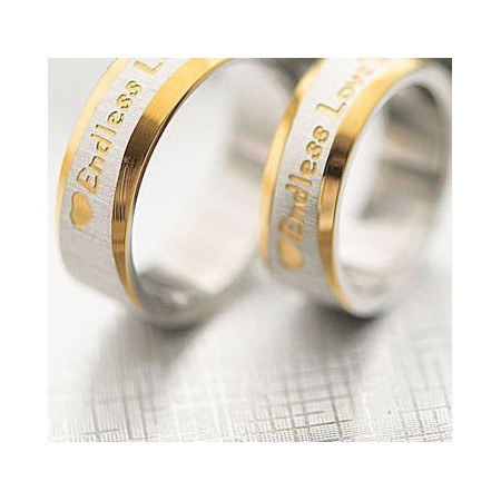 Endless love Titanium Ring