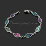 Colorful Shells Alloy Bracelet 