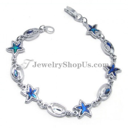 Colorful Shells Alloy Bracelet