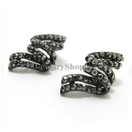 Fashion Alloy Rhinestones Earrings