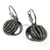Watermelon Shape Alloy Rhinestones Earrings 