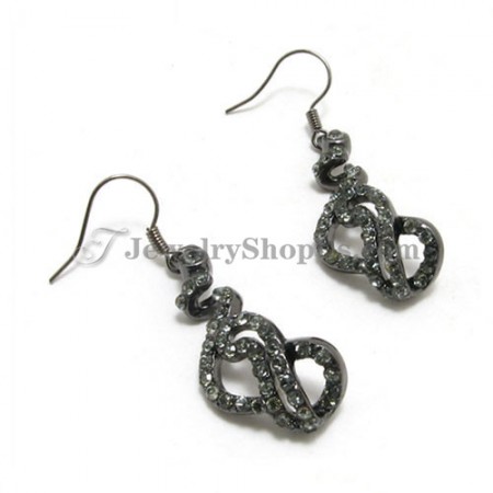 Fashion Alloy Rhinestones Earrings