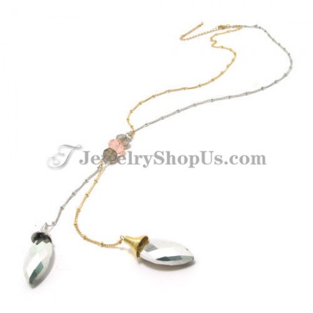 Fashion Alloy Pendant with Zircons