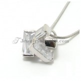 Gorgeous Alloy Pendant with Zircons