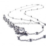 Gorgeous Alloy Pendant with Rhinestones