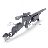 Fashion Rifle Shotgun Shape Alloy Pendant