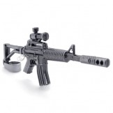 Fashion Alloy Rifle Shotgun Pendant