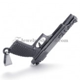Fashion Alloy Pistol Shape Pendant