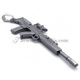 Fine Alloy Rifle Shotgun Shape Pendant