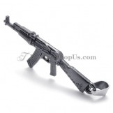 Fine Rifle Shotgun Shape Alloy Pendant
