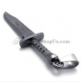 Fine Dagger Alloy Pendant