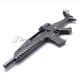 Alloy Shotgun Shape Pendant