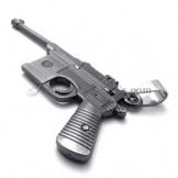 Fine Alloy Pistol Shape Pendant