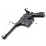 Fine Alloy Pistol Shape Pendant