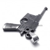 Fine Alloy Pistol Shape Pendant