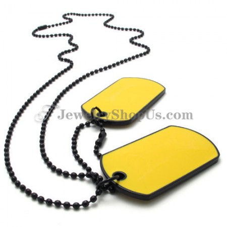 Elegant Yellow Alloy Pendants