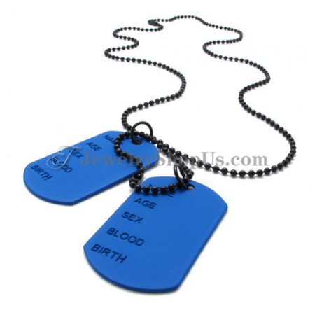 Elegant Blue Alloy Pendants