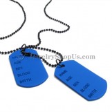 Elegant Blue Alloy Pendants