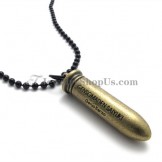 Fashion Alloy Lovers Bullet Pendants