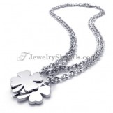 Fashion Alloy Lucky Clover Lovers Pendants