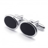 Skillful Manufacture Delicate Colors Stable Quality Titanium Cufflinks - Free Shipping