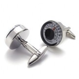 Skillful Manufacture Delicate Colors Reliable Quality Titanium Cufflinks - Free Shipping