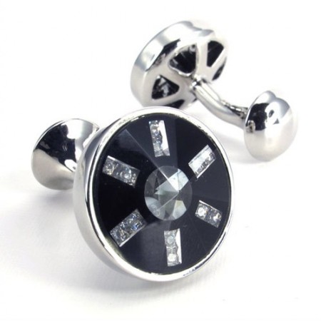 Attractive Design Delicate Colors Reliable Quality Titanium Cufflinks 