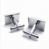 Elegant Shape Color Brilliancy Superior Quality Titanium Cufflinks - Free Shipping