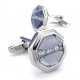 Beautiful Design Color Brilliancy Superior Quality Titanium Cufflinks - Free Shipping