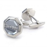 Beautiful Design Color Brilliancy Superior Quality Titanium Cufflinks - Free Shipping