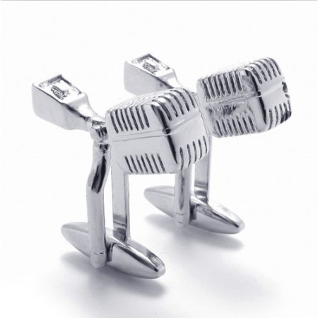 Modern Design Color Brilliancy Superior Quality Titanium Cufflinks 