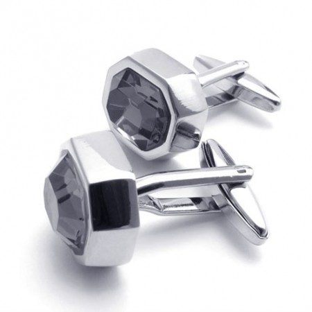 Skillful Manufacture Color Brilliancy Superior Quality Titanium Cufflinks 