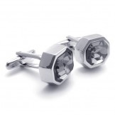 Skillful Manufacture Color Brilliancy Superior Quality Titanium Cufflinks - Free Shipping