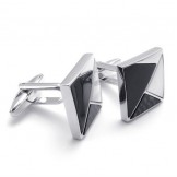 Professional Design Color Brilliancy High Quality Titanium Cufflinks - Free Shipping