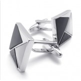 Professional Design Color Brilliancy High Quality Titanium Cufflinks - Free Shipping