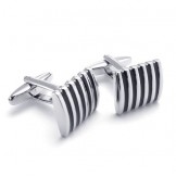 Deft Design Delicate Colors High Quality Titanium Cufflinks - Free Shipping
