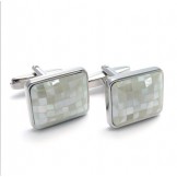 Latest Technology Colorful Brilliancy Excellent Quality Titanium Cufflinks - Free Shipping