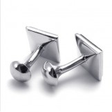 Sophisticated Technology Delicate Colors Excellent Quality Titanium Cufflinks - Free Shipping