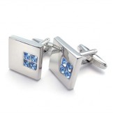 Elegant Shape Color Brilliancy High Quality Titanium Cufflinks - Free Shipping