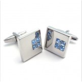 Elegant Shape Color Brilliancy High Quality Titanium Cufflinks - Free Shipping