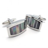 Professional Design Color Brilliancy Excellent Quality Titanium Cupronickel Cufflinks - Free Shipping