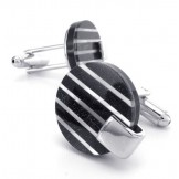 Latest Technology Delicate Colors High Quality Titanium Cufflinks - Free Shipping